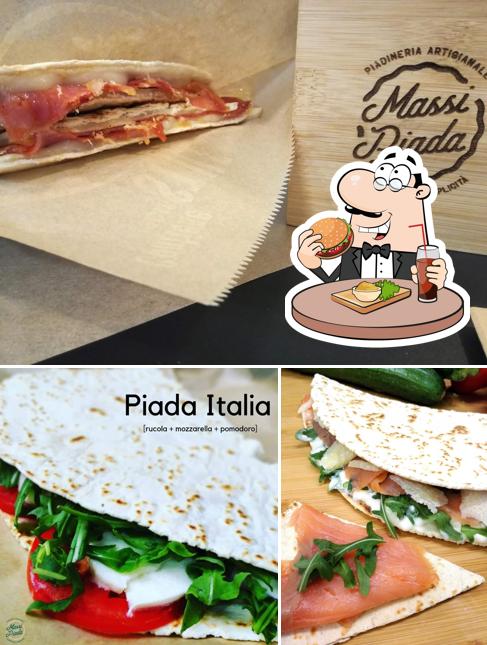Prenditi un hamburger a Massi Piada