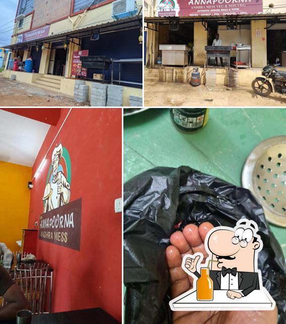 Enjoy a drink at NEW ANNAPOORNA ANDHRA MESS A/C