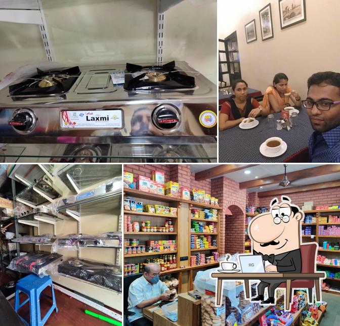 The interior of Sangam Bakery संगम बेकरी
