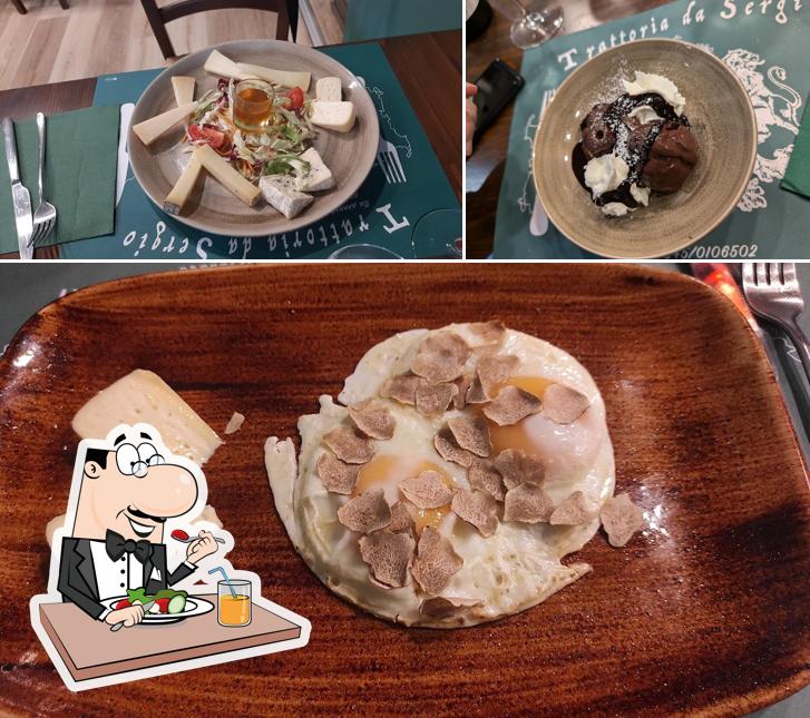 Cibo al Trattoria da Sergio