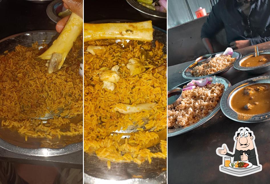 Food at Madina Hotel (Spl Dalcha Khana)