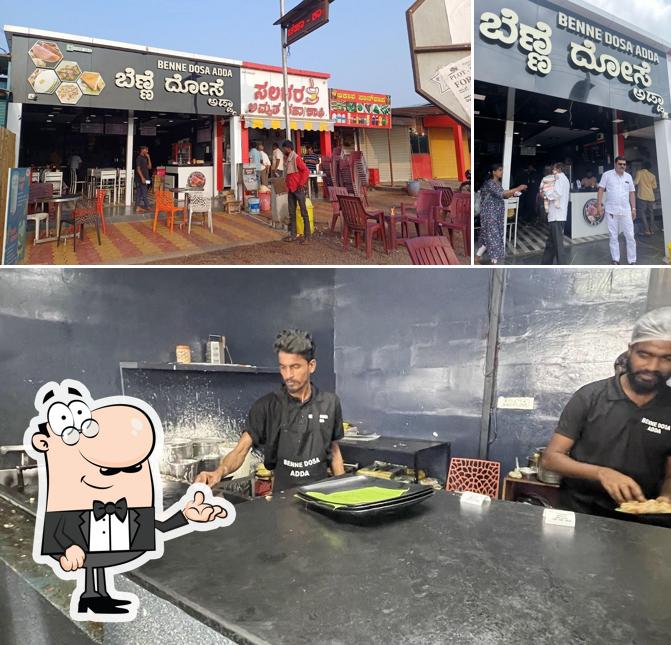 Check out how Benne dosa adda vijayapura looks inside