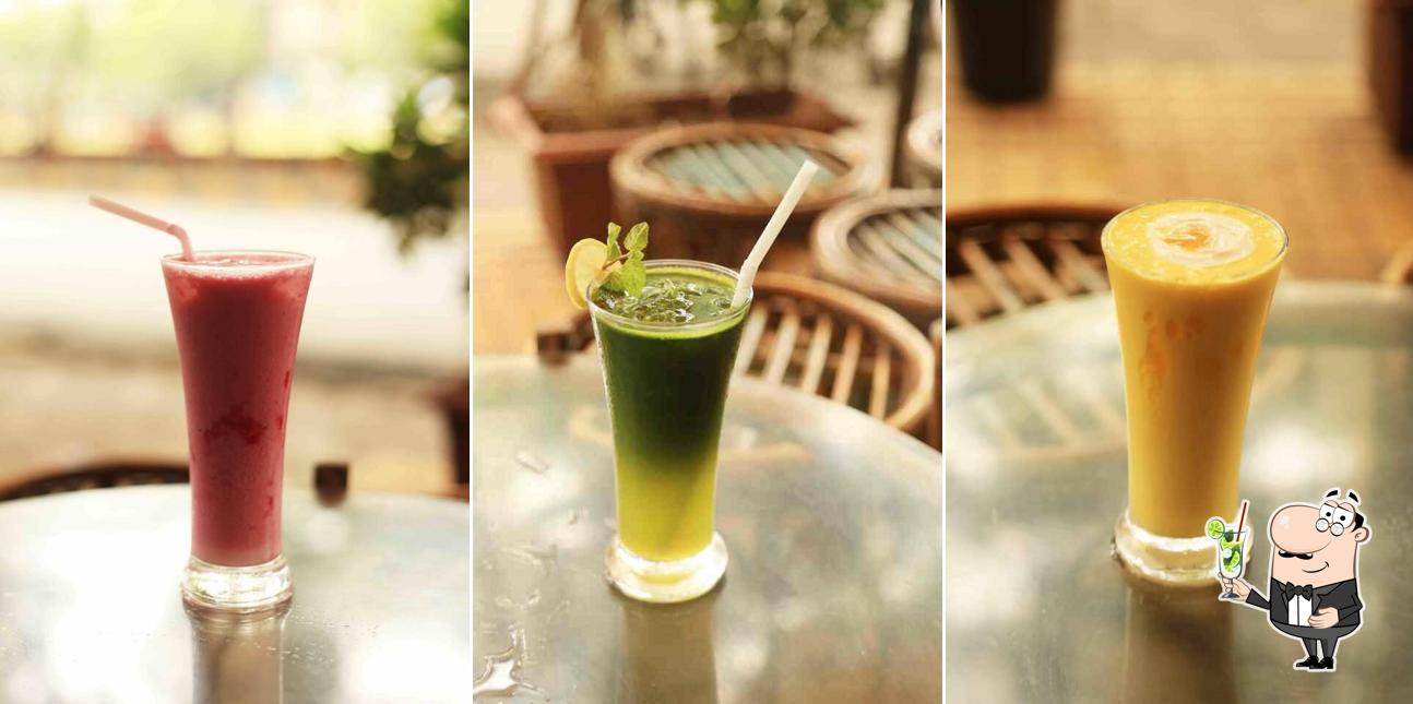 Enjoy a beverage at Kesas