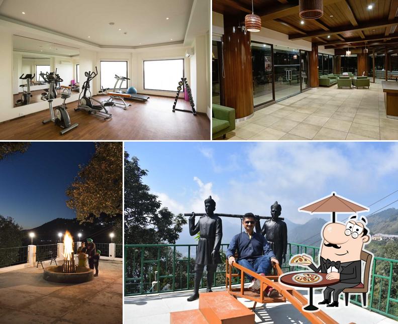 Enjoy the view outside Sterling Mussoorie
