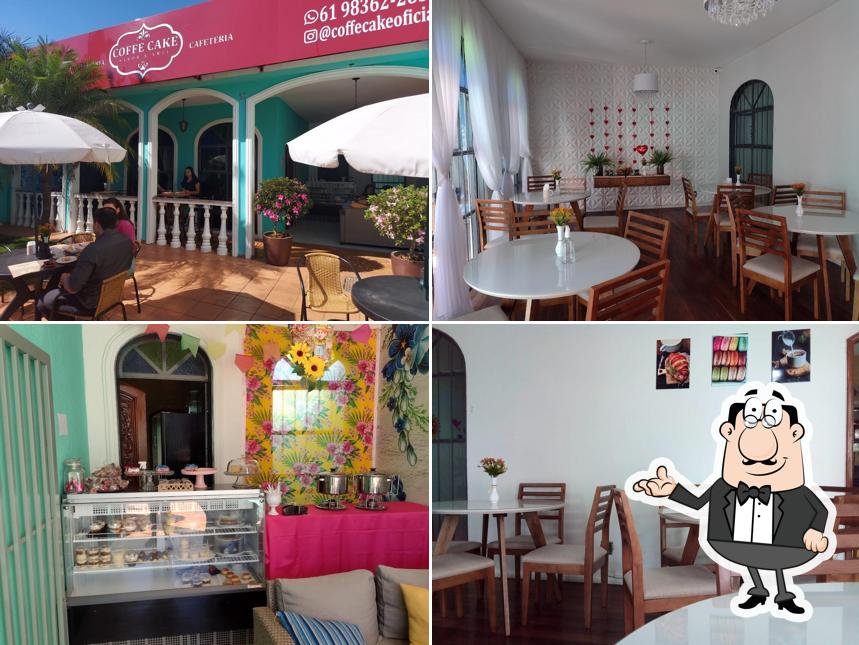 Veja imagens do interior do Cafeteria Coffe Cake Sabor e Arte