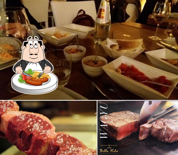 Platti al Bella Vida Ristorante Brasiliano sul mare