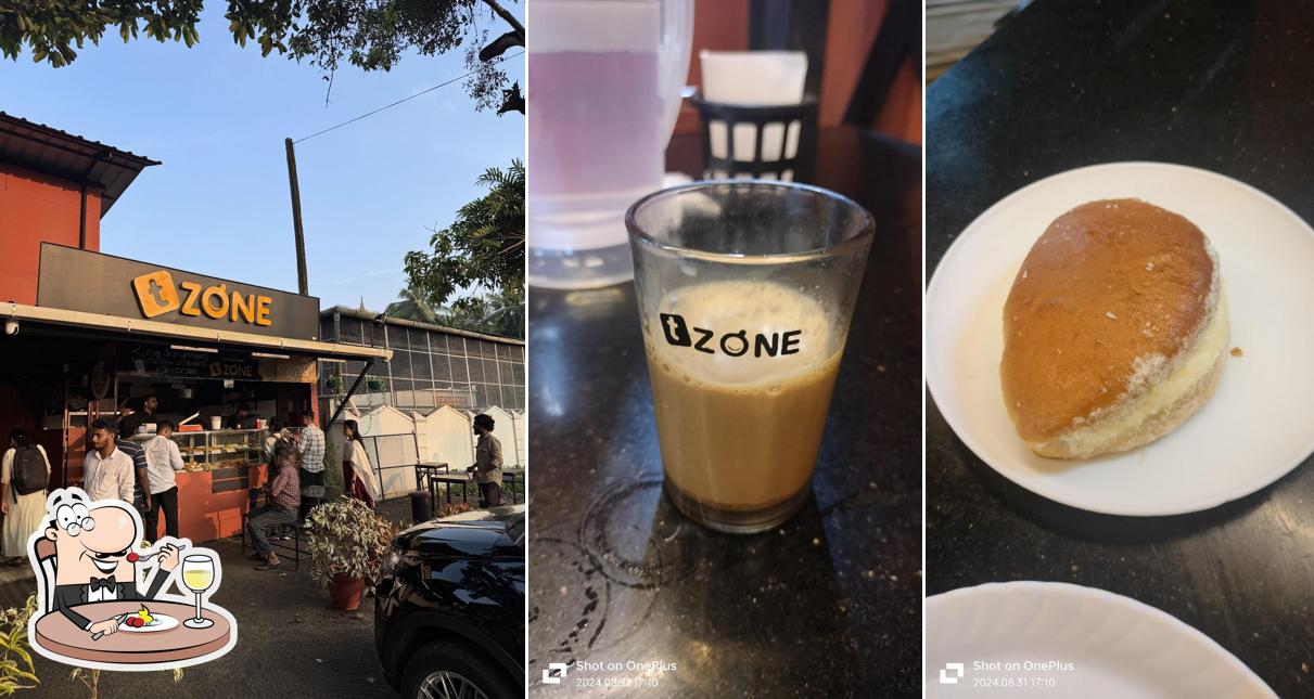 Chocolate mousse at T zone