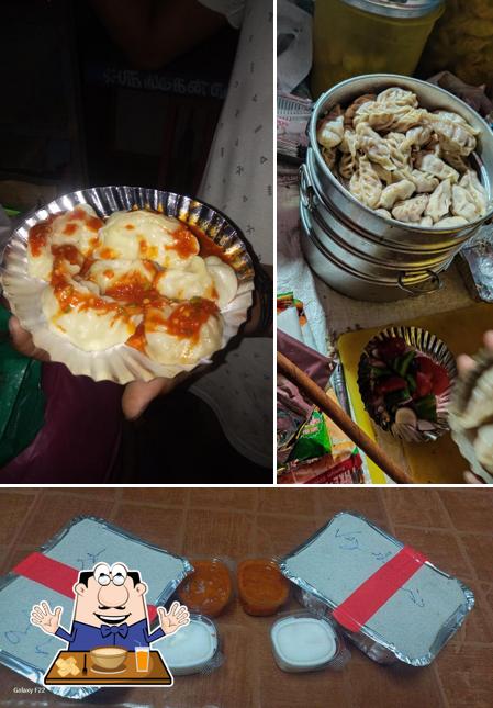 Meals at Sunita Momo's shop