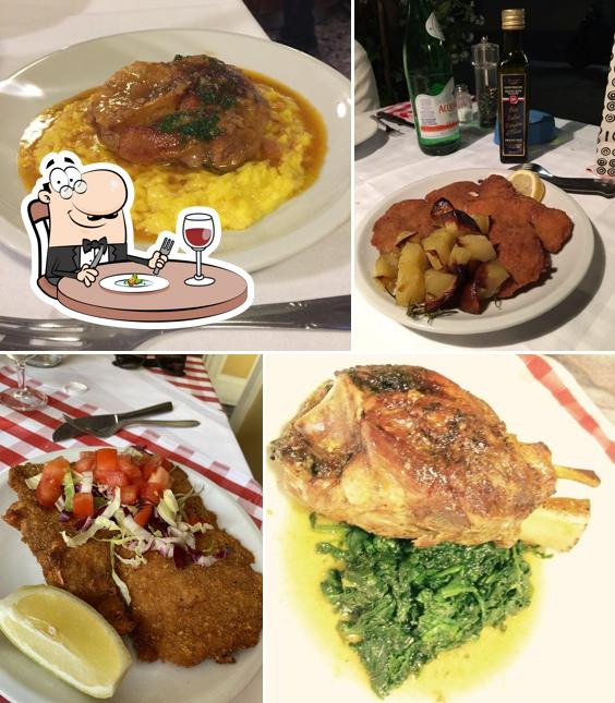 Platti al Trattoria Madonnina