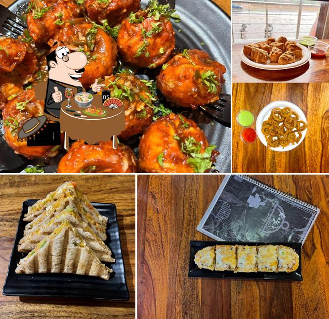 Food at Kay's Cafe