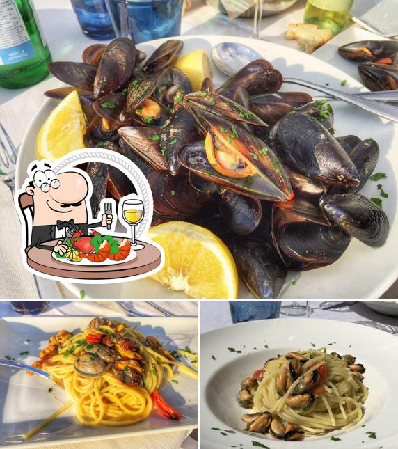Prenditi la cucina di mare a Hotel Bacino Grande