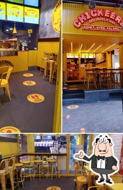 The interior of Chickeera - Bowls & Sandwiches