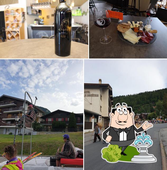 Dai un’occhiata alla foto che raffigura la esterno e bevanda di La Cave à Lait