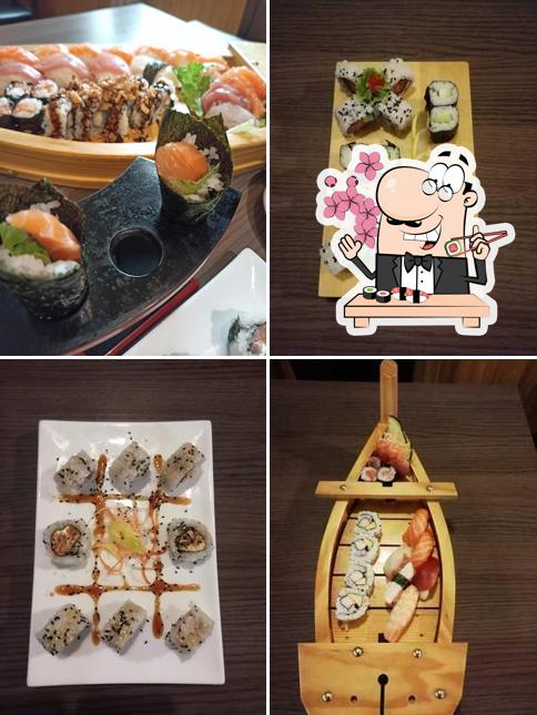 Ordina le diverse opzioni di sushi