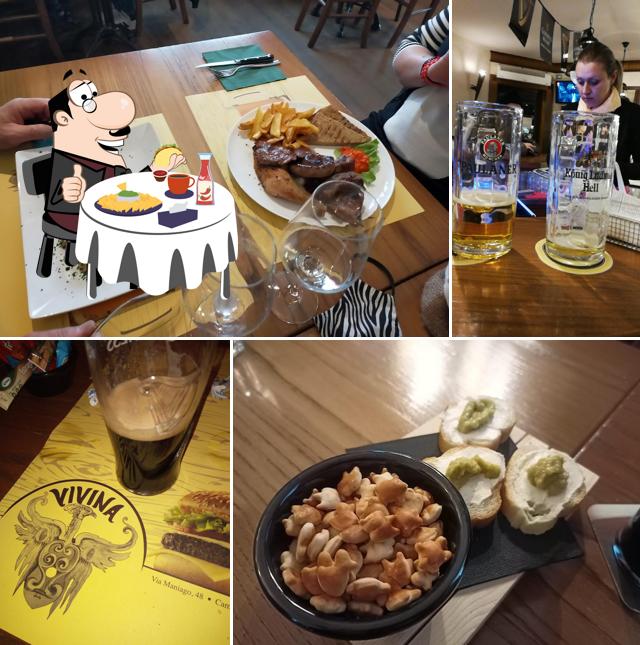 Piatto di formaggi al Vivina restaurant beer-house