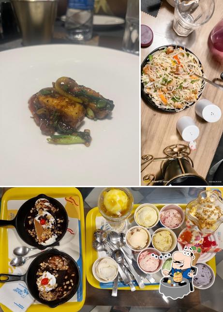 Meals at Melange Restaurant