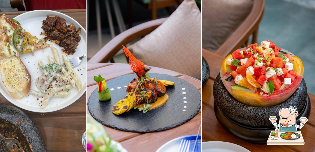 Food at Epicure Rooftop Restaurant