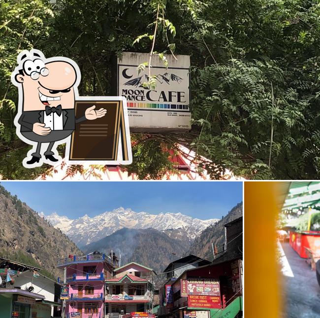 Check out how MoonDance Kasol Cafe & Bar looks outside