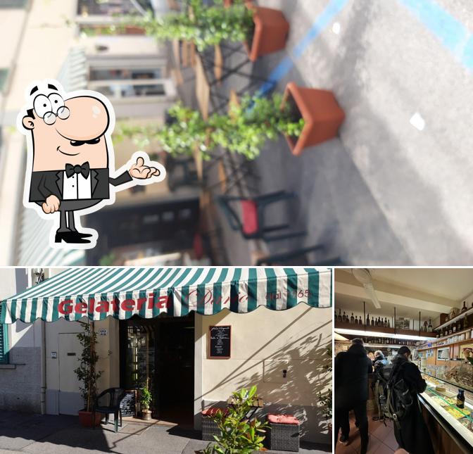 Dai un'occhiata agli interni di Bar Dario