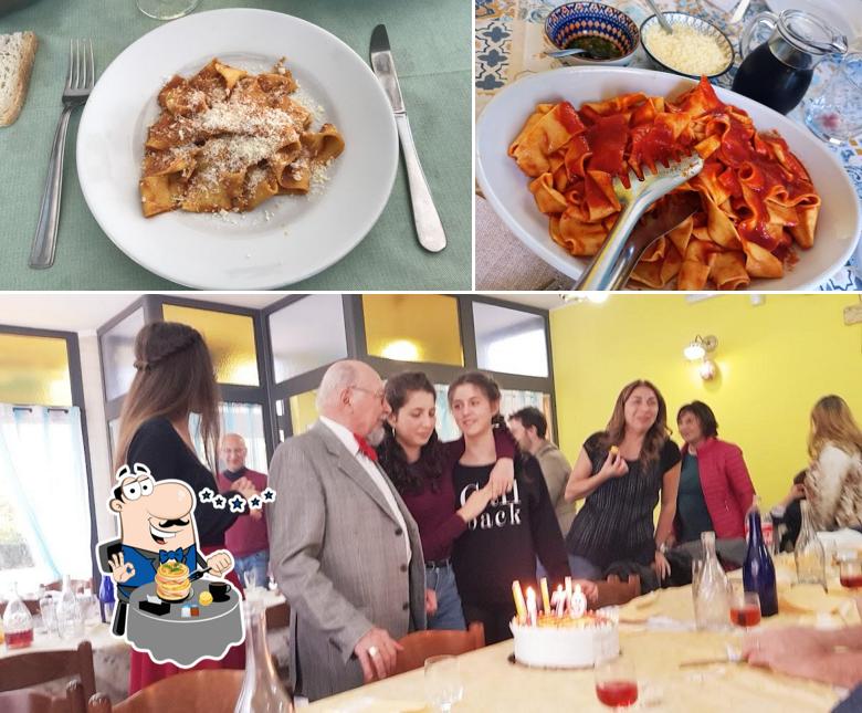 Cibo al Ristorante La Perla Del Gran Sasso