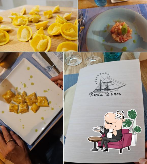 Gli interni di Ristorante Punta Bianca