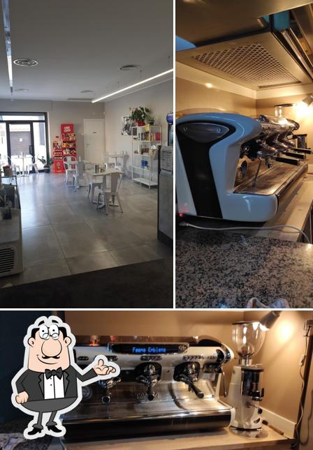 Gli interni di Calypso Caffé