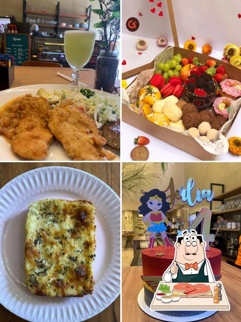 Peixe e fritas em Gulare Confeitaria Restaurante Pizzaria