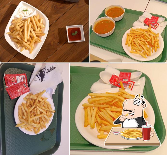 French fries at Cafe Vishala