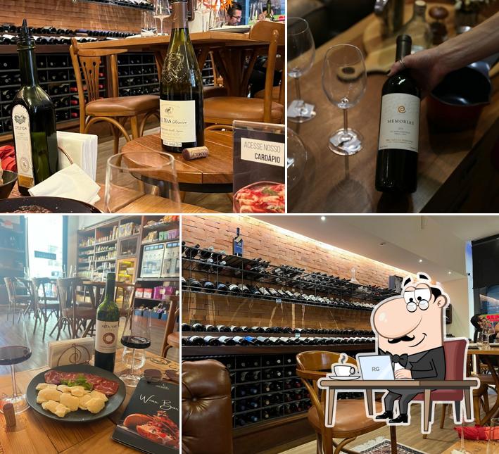 Veja imagens do interior do Decanter BC