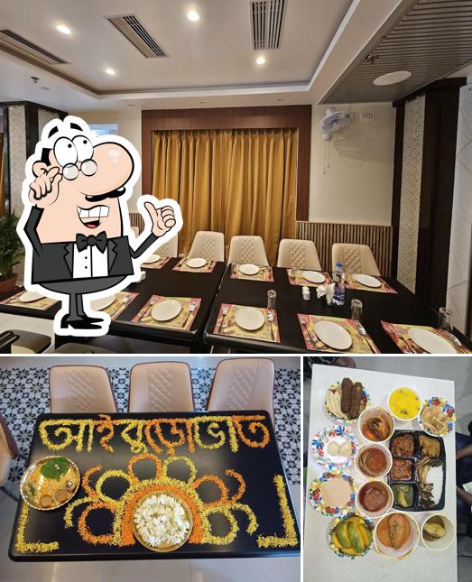 The interior of Dhakeshwari Grand