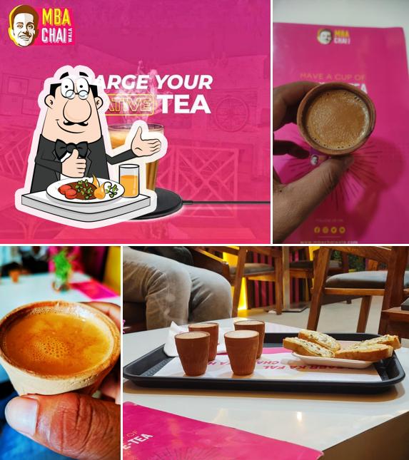 Food at MBA Chai Wala Cafe Buxar