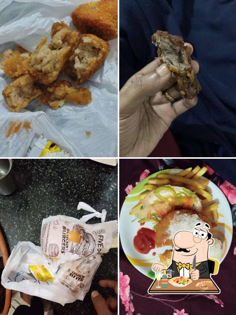 Food at Five Star Chicken