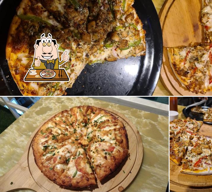 Order different types of pizza