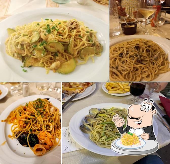 Spaghetti alla carbonara al Osteria Pizzeria Da Ivo