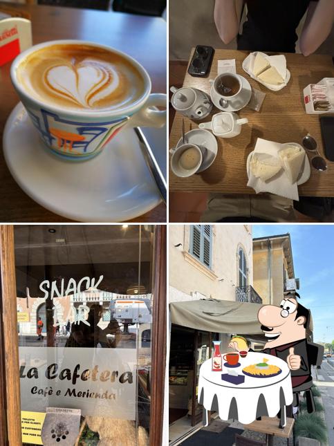 Piatto di formaggi al La Cafetera