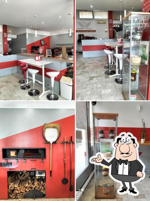 Gli interni di Pizzeria d’ Angelo Gli interni di Pizzeria d’ Angelo