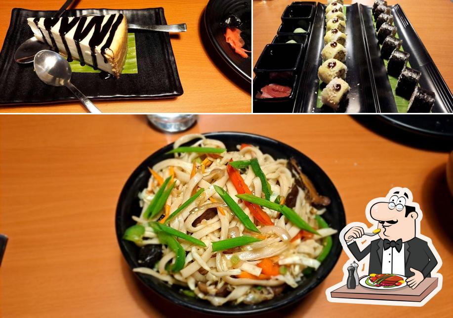 Food at Saiko Sushi House