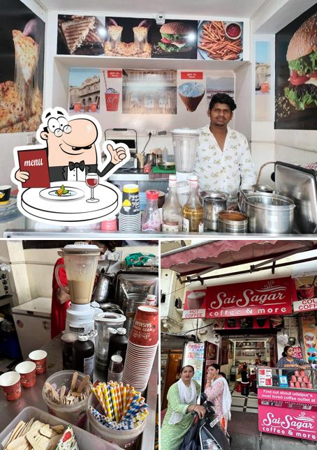 The picture of food and beverage at Sai Sagar Coffee and more