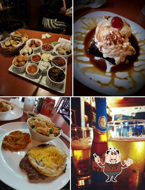 Platos en Cosanostra Café