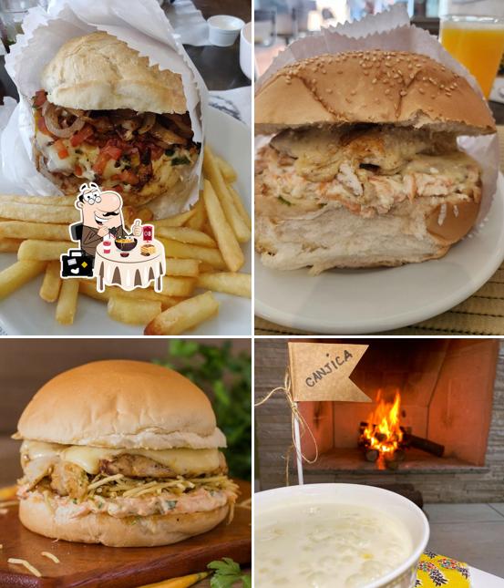 Sanduíche de carne de porco desfiada em Dona Maiô Cozinha Familiar