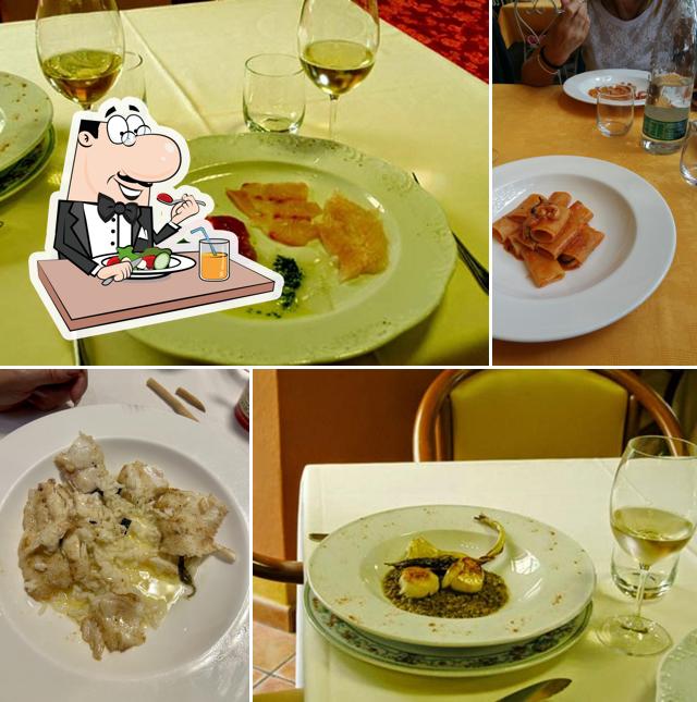 Cibo al Ristorante La Biscia