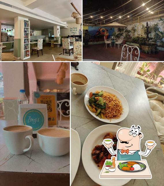 The picture of food and interior at Zoey's Koramangala: Good Vibes Only