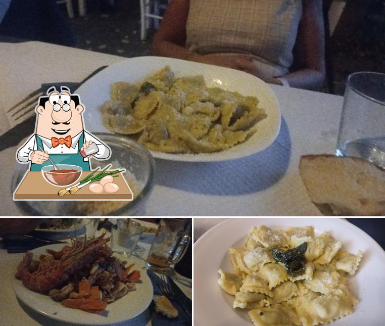 Ravioli al Ristorante Il Borgo