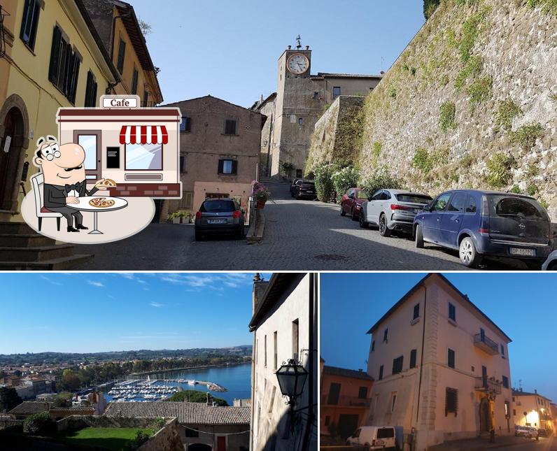 Curiosa tra gli esterni di Ristorante La Rocca