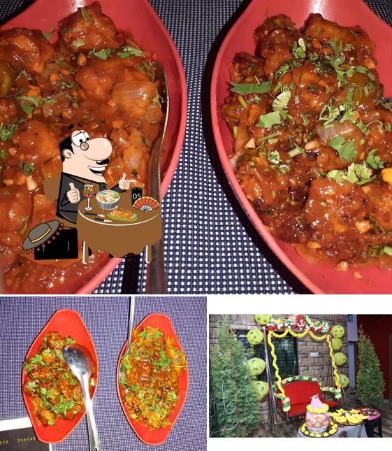 Meals at Srushti Lawn and Garden Restaurant