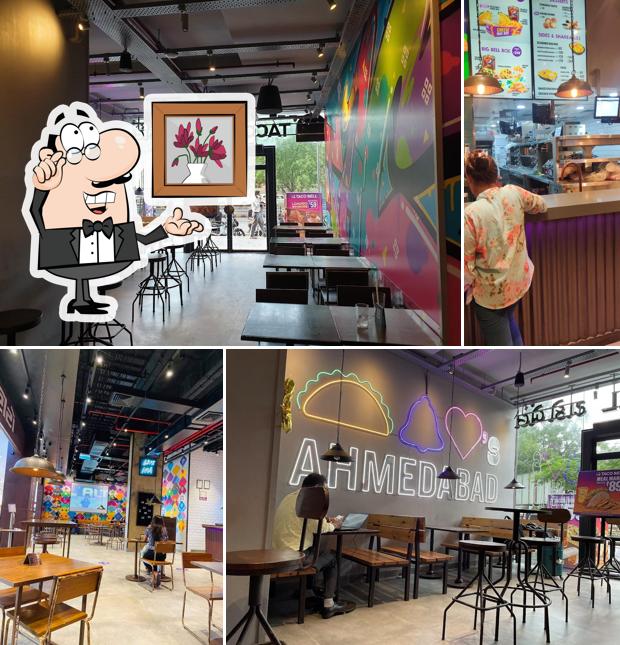 Check out how Taco Bell looks inside