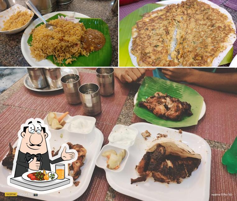 Food at A. R Biriyani Centre