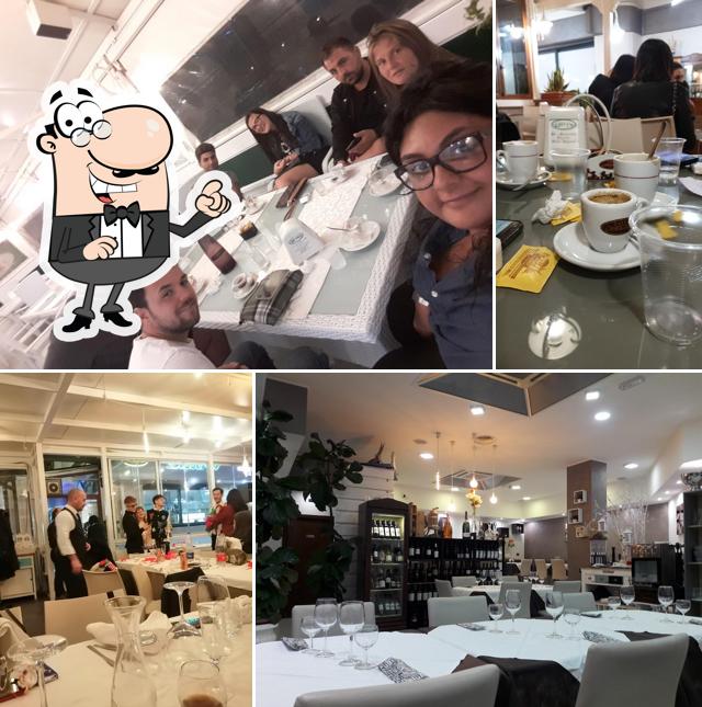 Gli interni di Ervin Cafè