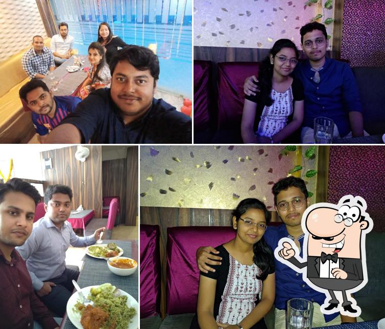 The interior of Nilam Restaurant