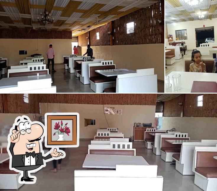 The interior of Ranjatra Family Restaurant